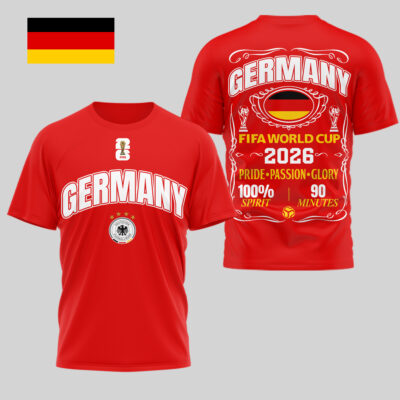 Germany | Premium WC26 Pride Passion Glory 3D Shirt