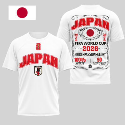 Japan | Premium WC26 Pride Passion Glory 3D Shirt