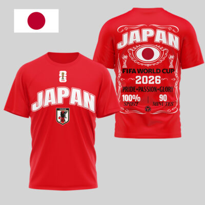 Japan | Premium WC26 Pride Passion Glory 3D Shirt