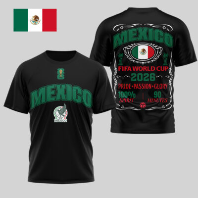Mexico | Premium WC26 Pride Passion Glory 3D Shirt