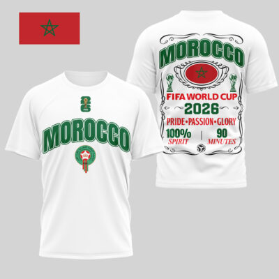 Morocco | Premium WC26 Pride Passion Glory 3D Shirt