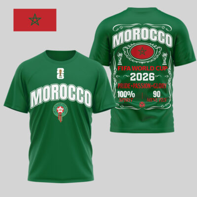 Morocco | Premium WC26 Pride Passion Glory 3D Shirt