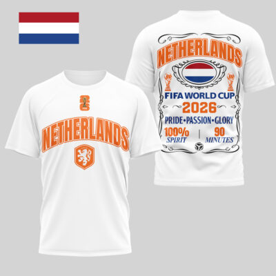 Netherlands | Premium WC26 Pride Passion Glory 3D Shirt