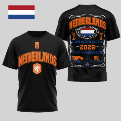 Netherlands | Premium WC26 Pride Passion Glory 3D Shirt