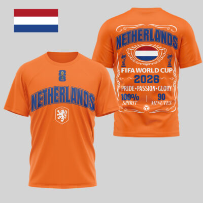 Netherlands | Premium WC26 Pride Passion Glory 3D Shirt
