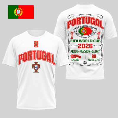 Portugal | Premium WC26 Pride Passion Glory 3D Shirt