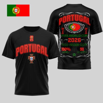 Portugal | Premium WC26 Pride Passion Glory 3D Shirt