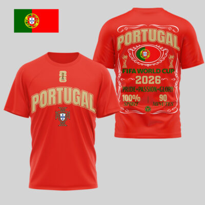 Portugal | Premium WC26 Pride Passion Glory 3D Shirt