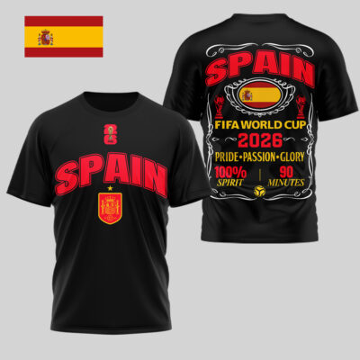 Spain | Premium WC26 Pride Passion Glory 3D Shirt