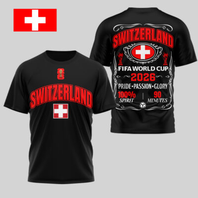 Switzerland | Premium WC26 Pride Passion Glory 3D Shirt