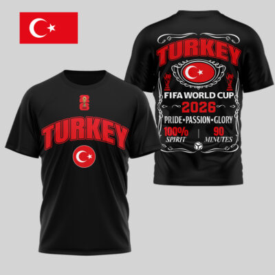Turkey | Premium WC26 Pride Passion Glory 3D Shirt