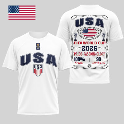United States | Premium WC26 Pride Passion Glory 3D Shirt
