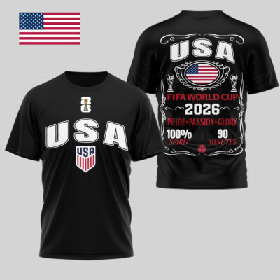 United States | Premium WC26 Pride Passion Glory 3D Shirt