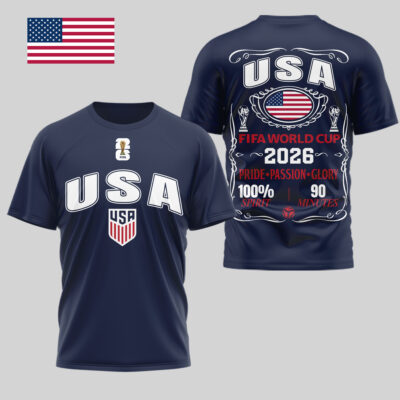 United States | Premium WC26 Pride Passion Glory 3D Shirt