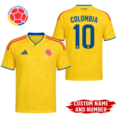 Colombia | Premium WC26 Home Jersey - Embroidered Logo - 2XL