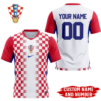 Croatia | Premium WC26 Home Jersey - Embroidered Logo