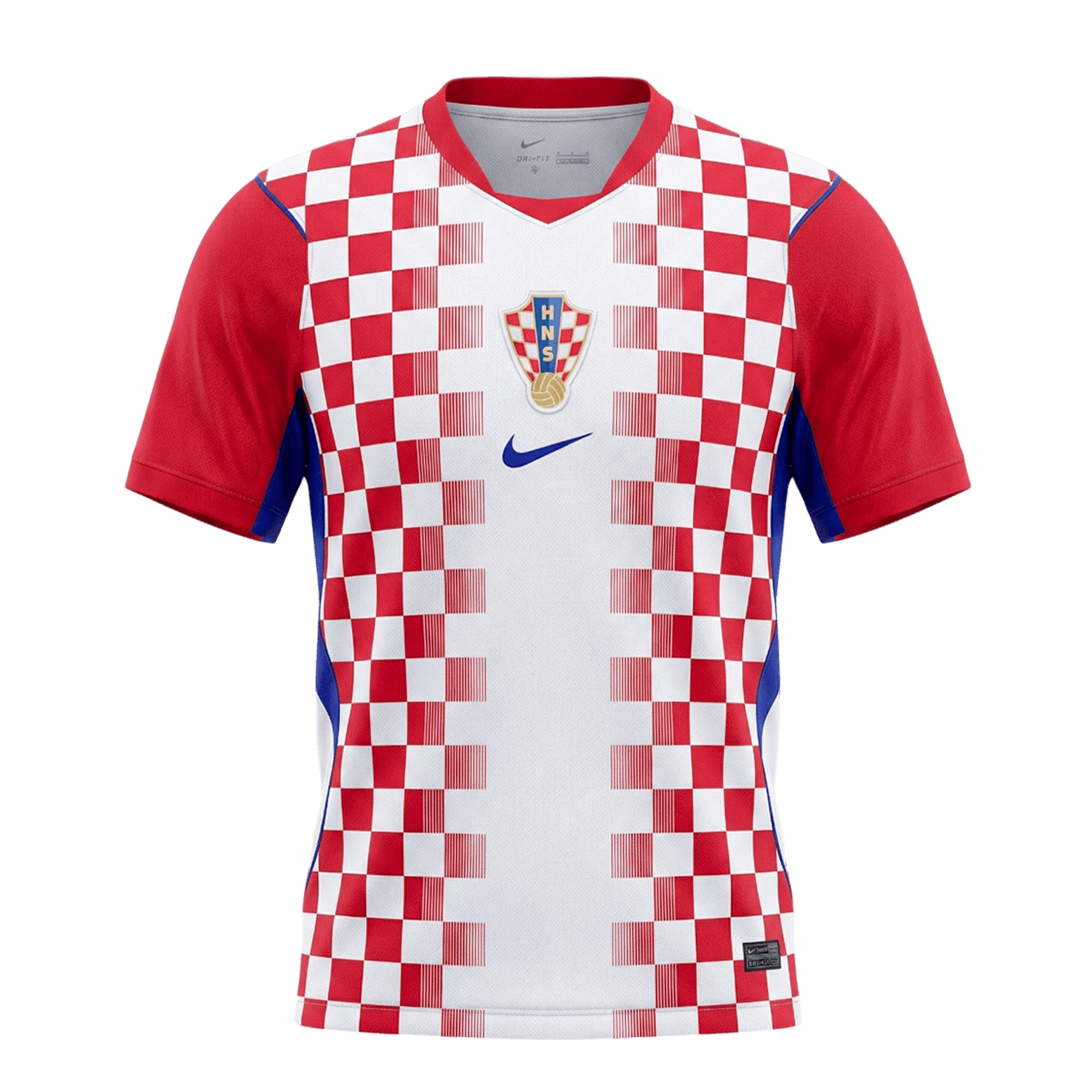 Croatia | Premium WC26 Home Jersey - Embroidered Logo - Image 2
