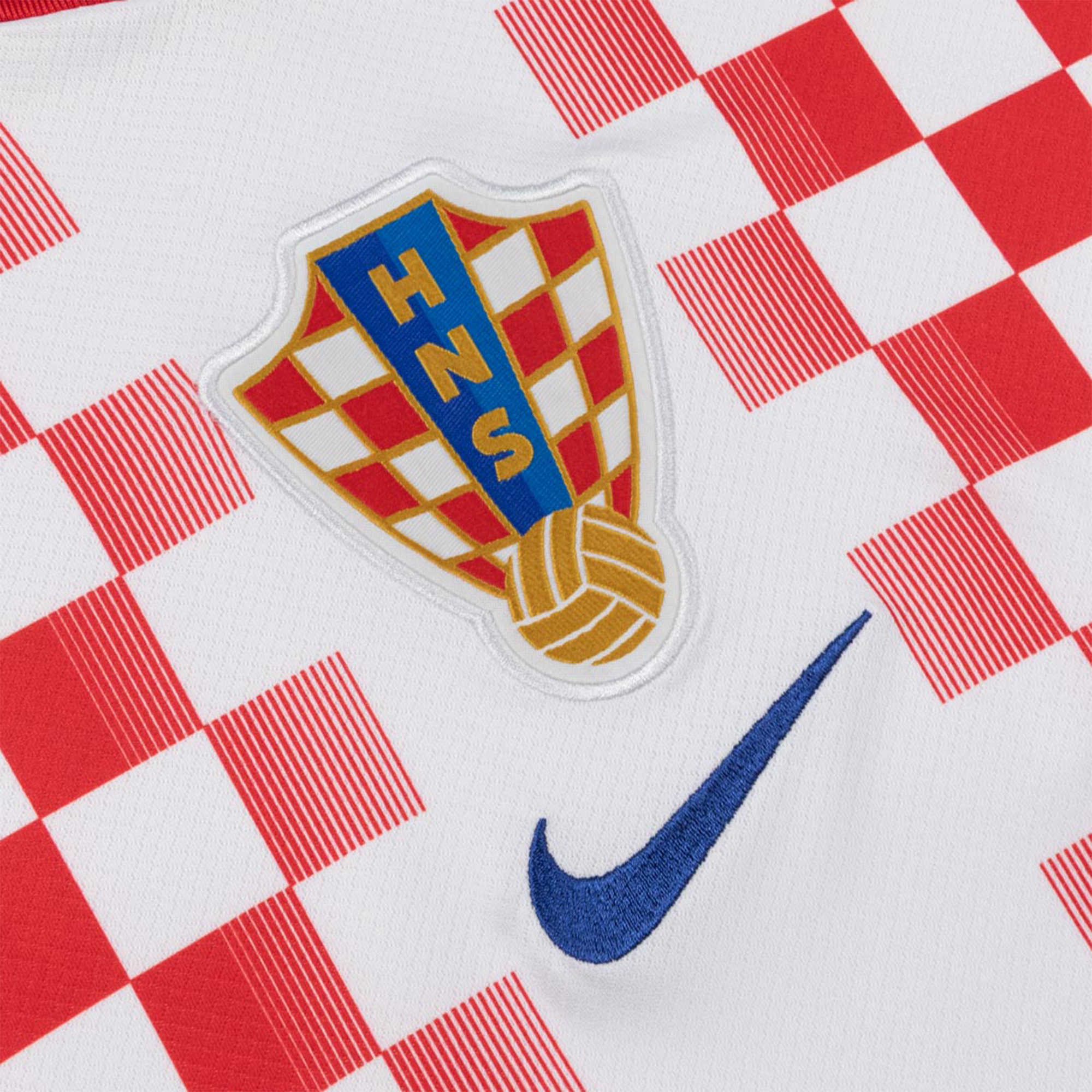 Croatia | Premium WC26 Home Jersey - Embroidered Logo - Image 4