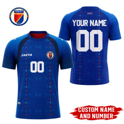 Haiti | Premium WC26 Home Jersey - Embroidered Logo