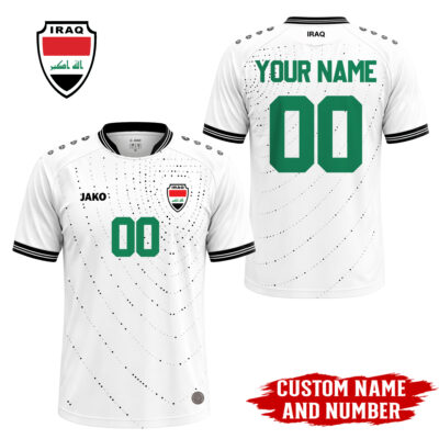 Iraq | Premium WC26 Home Jersey - Embroidered Logo - S