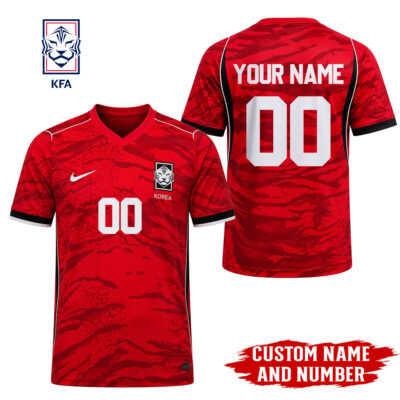 Korea Republic | Premium WC26 Home Jersey - Embroidered Logo
