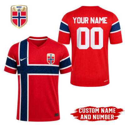 Norway | Premium WC26 Home Jersey - Embroidered Logo - S