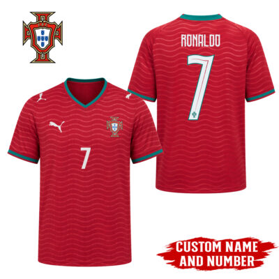 Portugal | Premium WC26 Home Jersey - Embroidered Logo