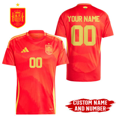 Spain | Premium WC26 Home Jersey - Embroidered Logo
