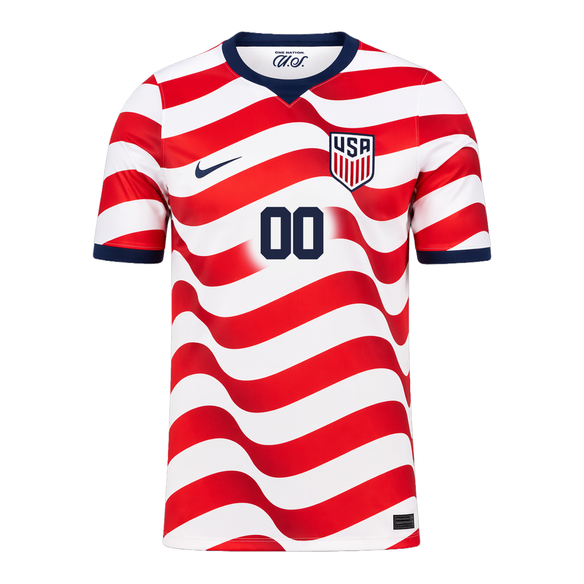 United States | Premium WC26 Home Jersey - Embroidered Logo - Image 2