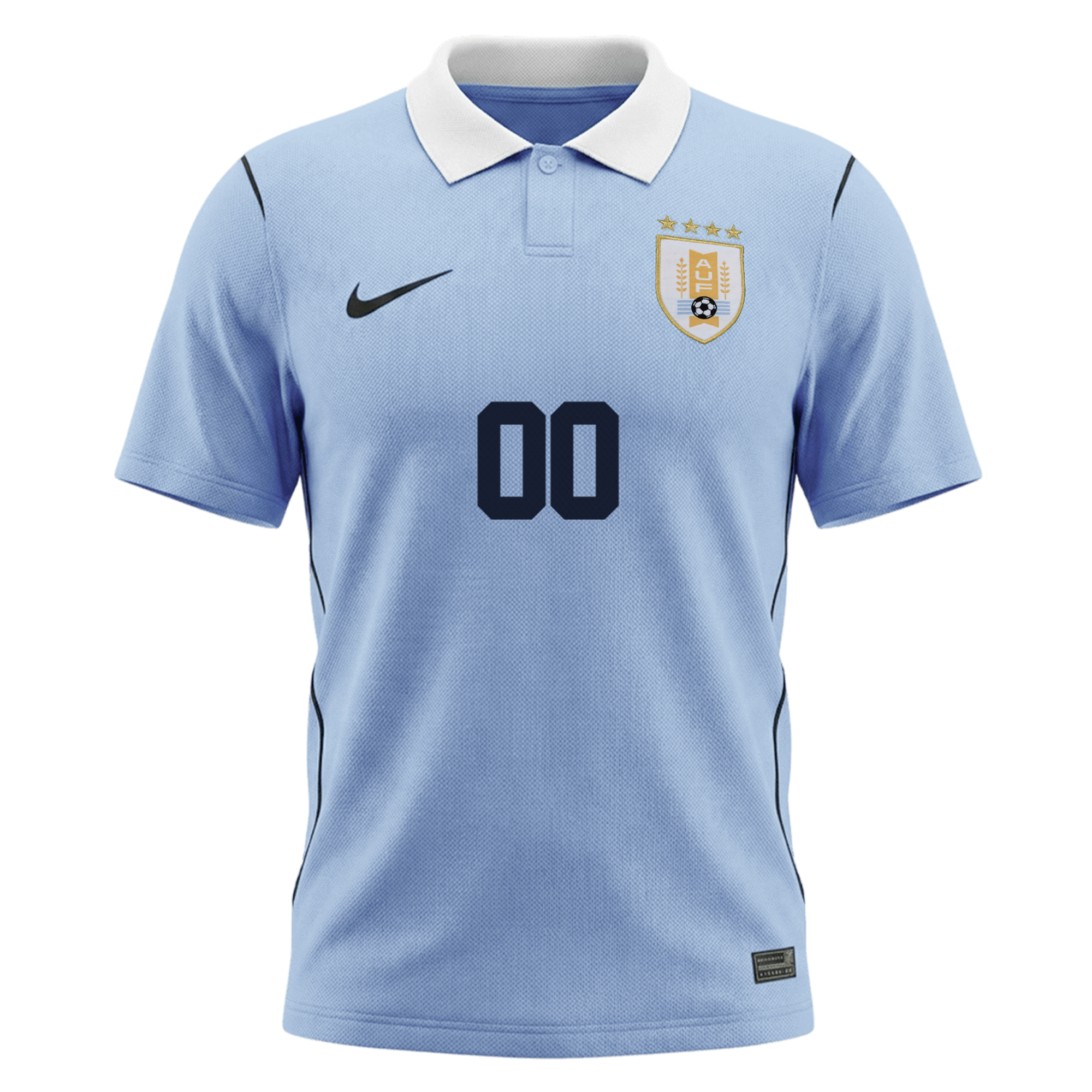 Uruguay | Premium WC26 Home Jersey - Embroidered Logo - Image 2
