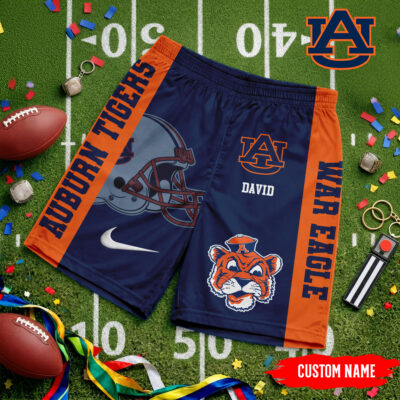Auburn Tigers | Premium NCAA Game Day Personalized Shorts - 4XL