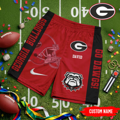 Georgia  Bulldogs | Premium NCAA Game Day Personalized Shorts