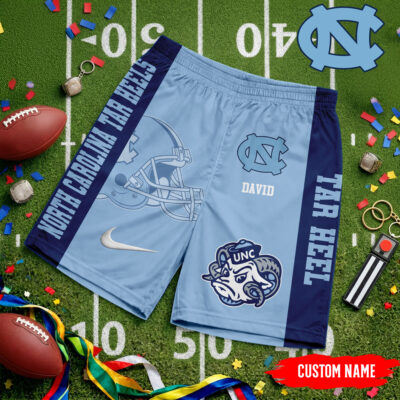 North Carolina Tar Heels | Premium NCAA Game Day Personalized Shorts - M