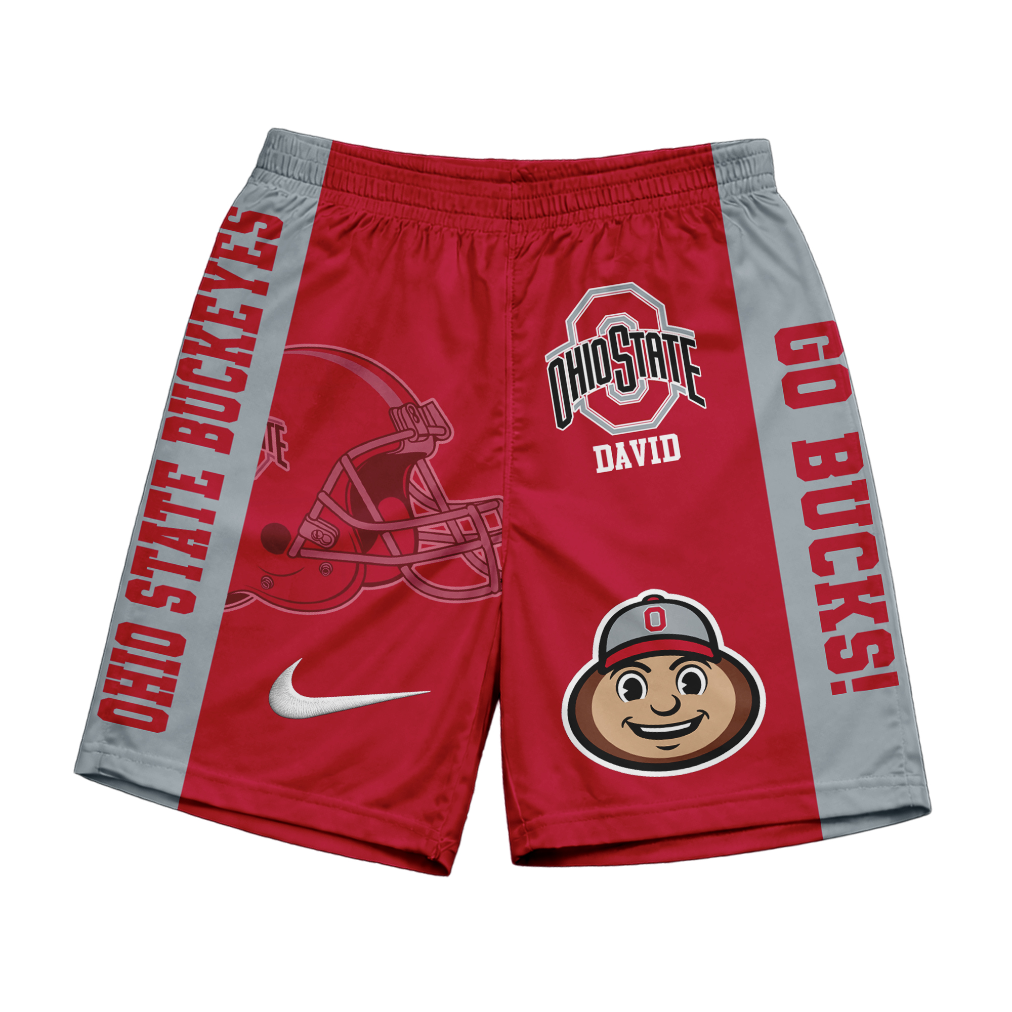 Ohio State Buckeyes | Premium NCAA Game Day Personalized Shorts - Image 2