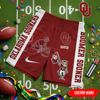 Oklahoma Sooners | Premium NCAA Game Day Personalized Shorts