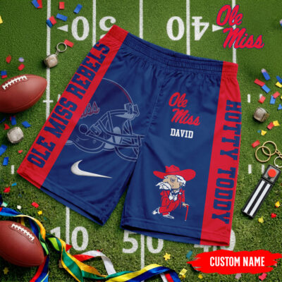 Ole Miss Rebels | Premium NCAA Game Day Personalized Shorts - L
