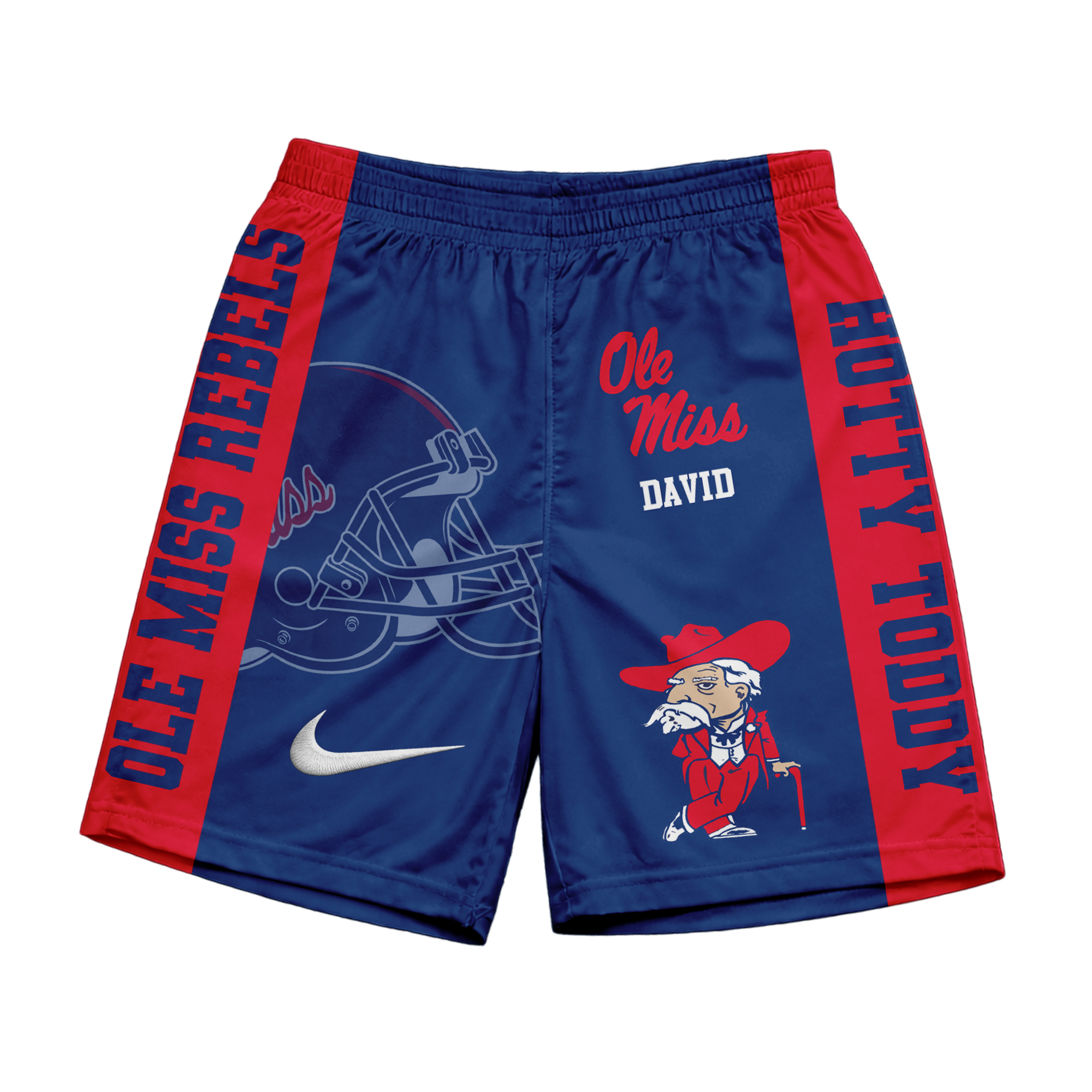 Ole Miss Rebels | Premium NCAA Game Day Personalized Shorts - Image 2