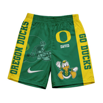 Oregon Ducks | Premium NCAA Game Day Personalized Shorts