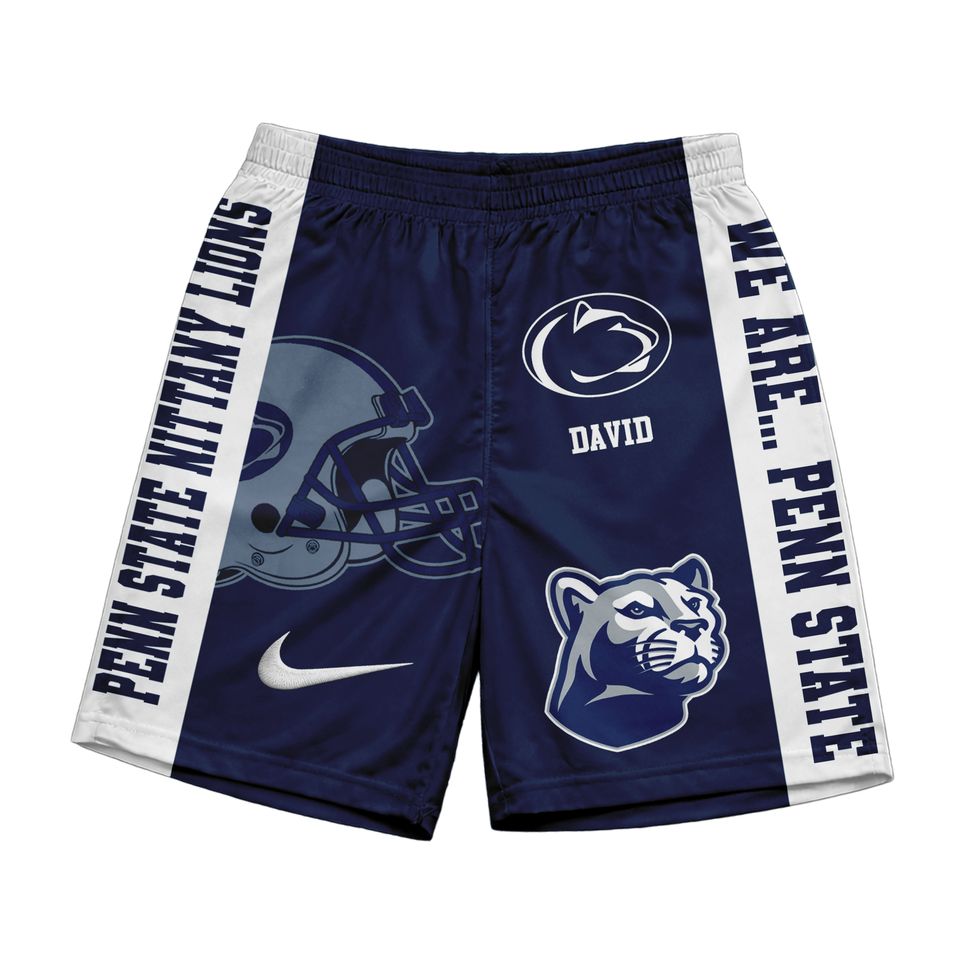 Penn State Nittany Lions | Premium NCAA Game Day Personalized Shorts - Image 2