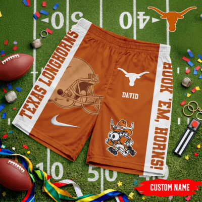 Texas Longhorns | Premium NCAA Game Day Personalized Shorts