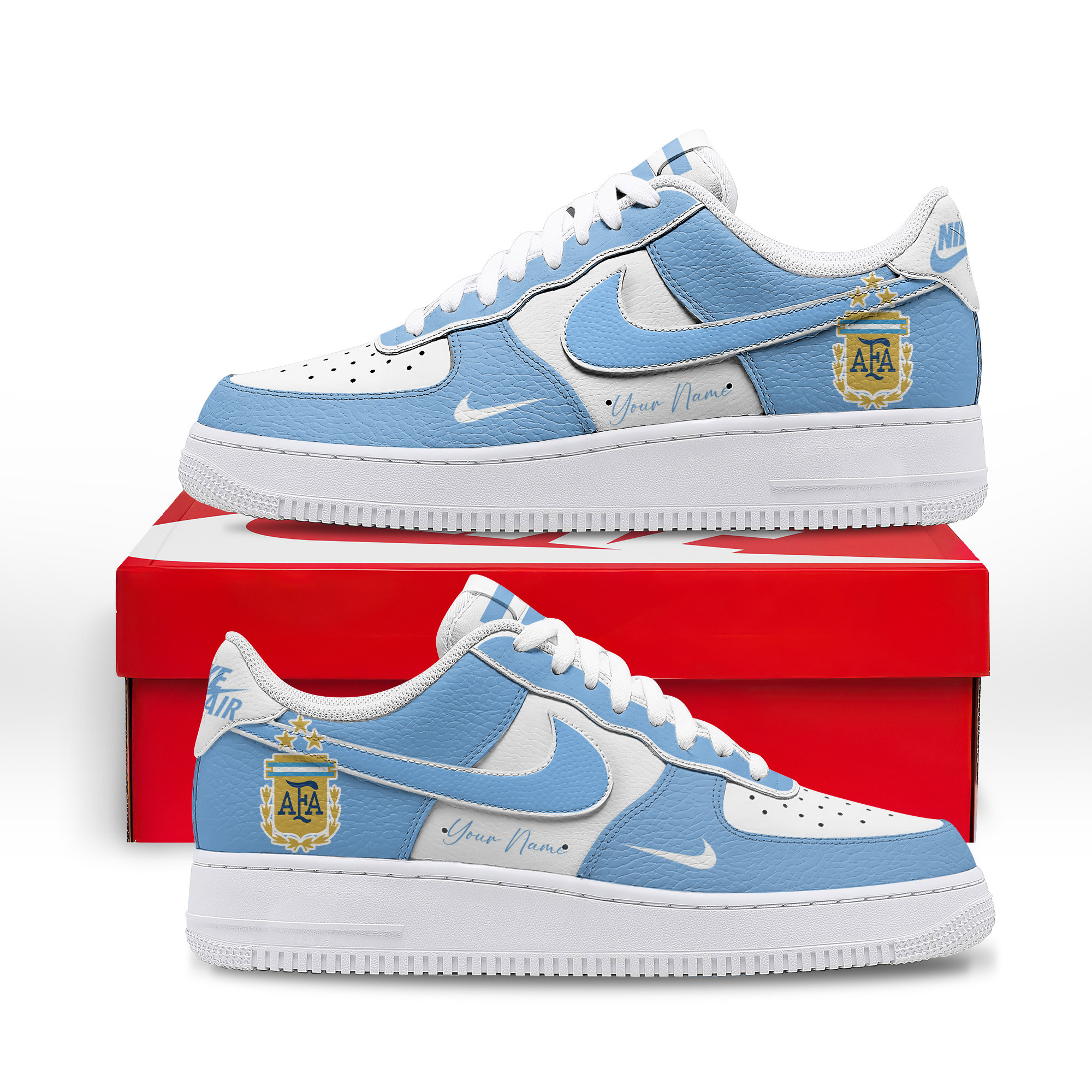 Argentina | Premium WC26 Custom AF1 Shoes - Image 3