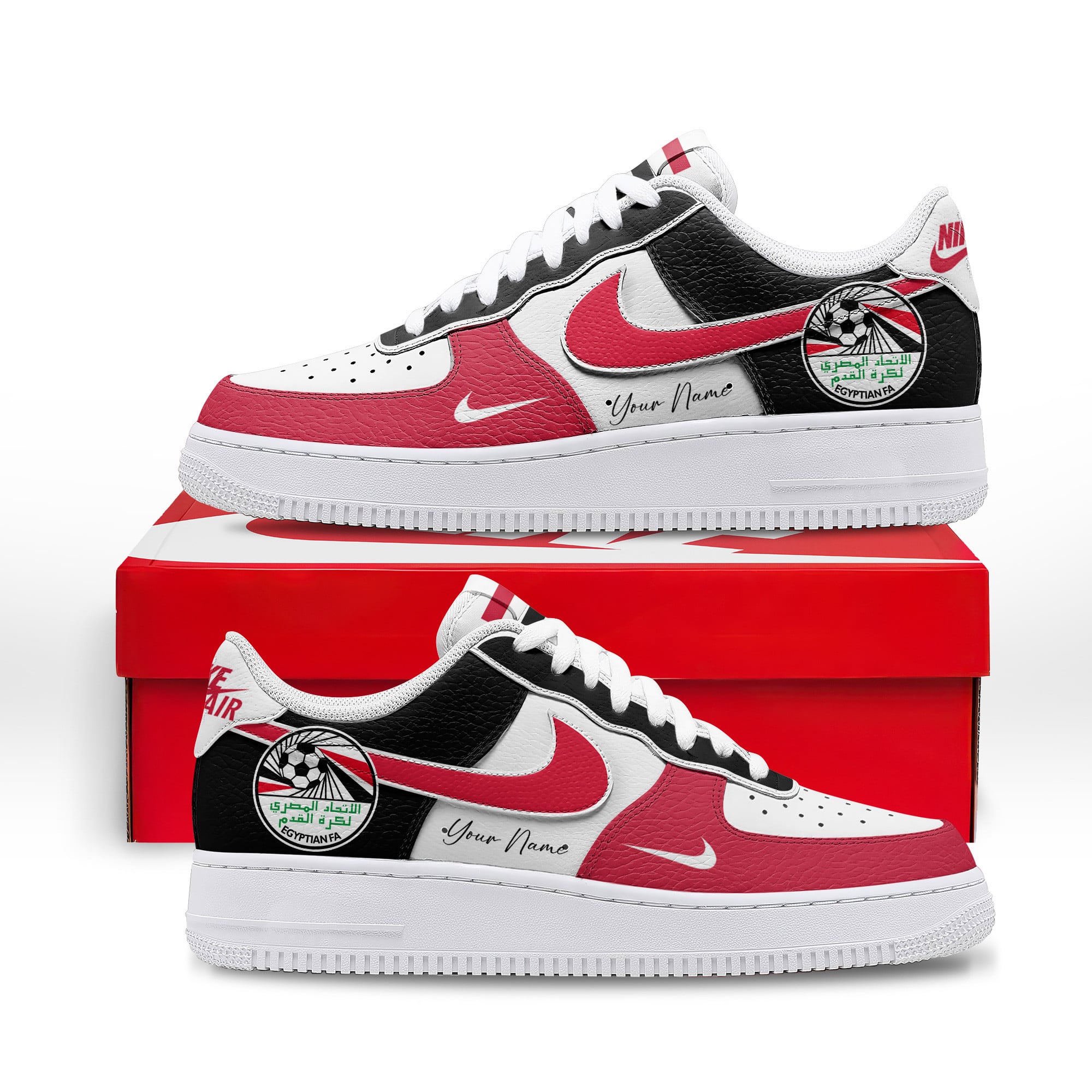 Egypt | Premium WC26 Custom AF1 Shoes - Image 3