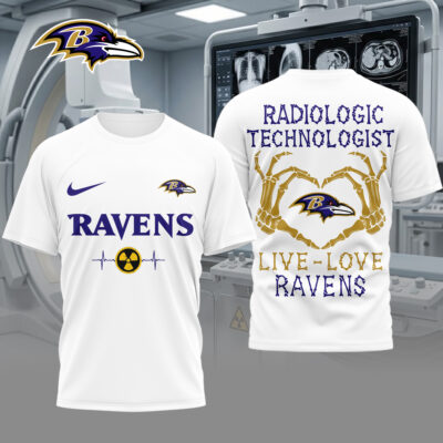 Baltimore Ravens | Premium NFL Radiology Technologist Game Day 3D Shirt