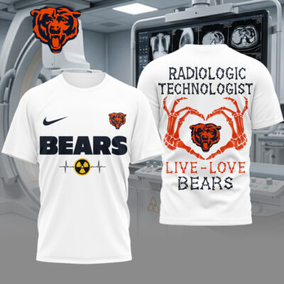 Chicago Bears | Premium NFL Radiology Technologist Game Day 3D Shirt