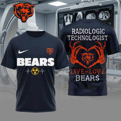 Chicago Bears | Premium NFL Radiology Technologist Game Day 3D Shirt