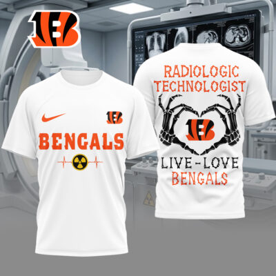 Cincinnati Bengals | Premium NFL Radiology Technologist Game Day 3D Shirt