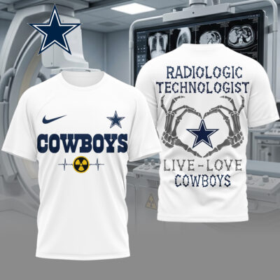 Dallas Cowboys | Premium NFL Radiology Technologist Game Day 3D Shirt
