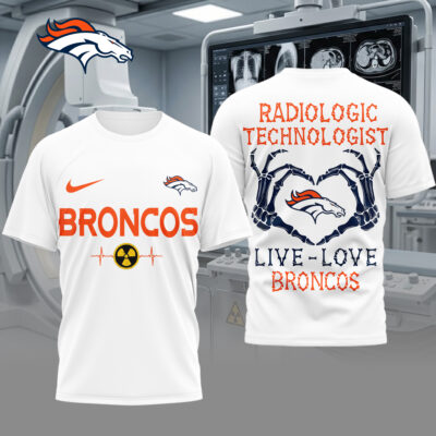 Denver Broncos | Premium NFL Radiology Technologist Game Day 3D Shirt