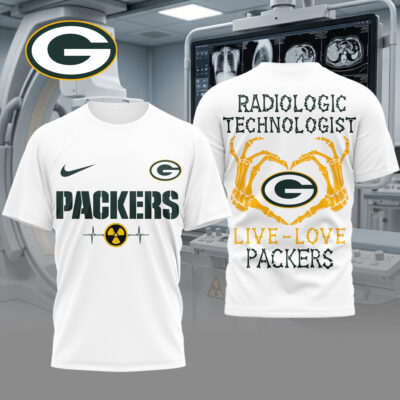Green Bay Packers | Premium NFL Radiology Technologist Game Day 3D Shirt