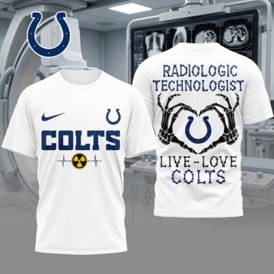 Indianapolis Colts | Premium NFL Radiology Technologist Game Day 3D Shirt